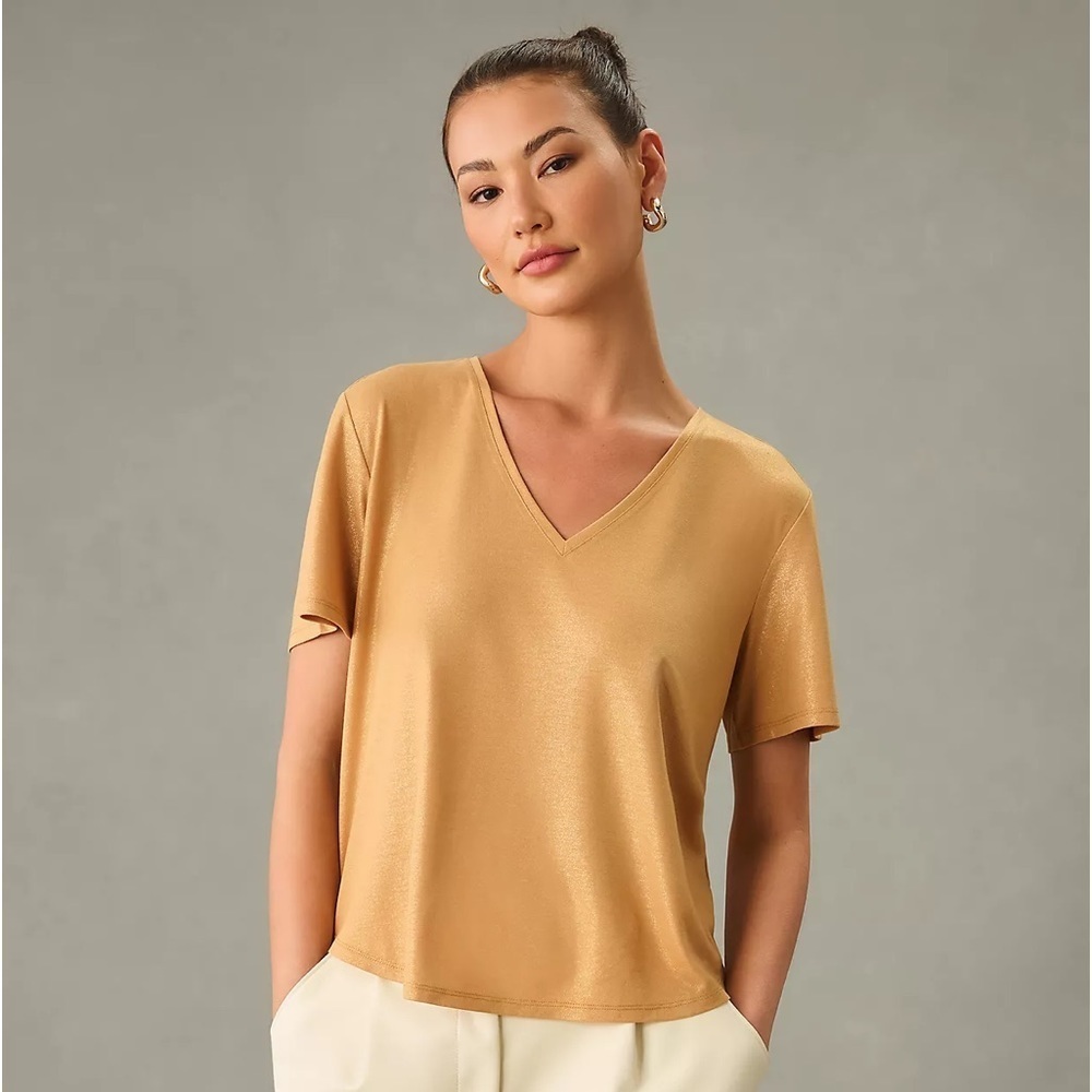 NWT By Anthropologie V-Neck Top